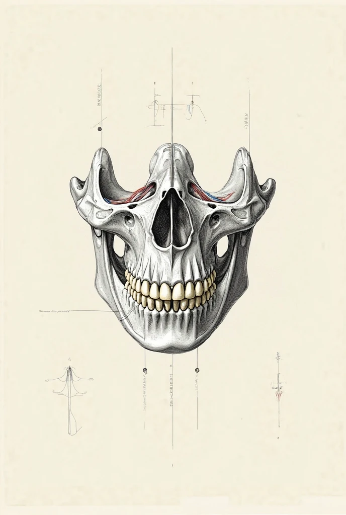 <lora:bluePrintDisassembly_v10:1>blueprint of a robot skull endoskeleton