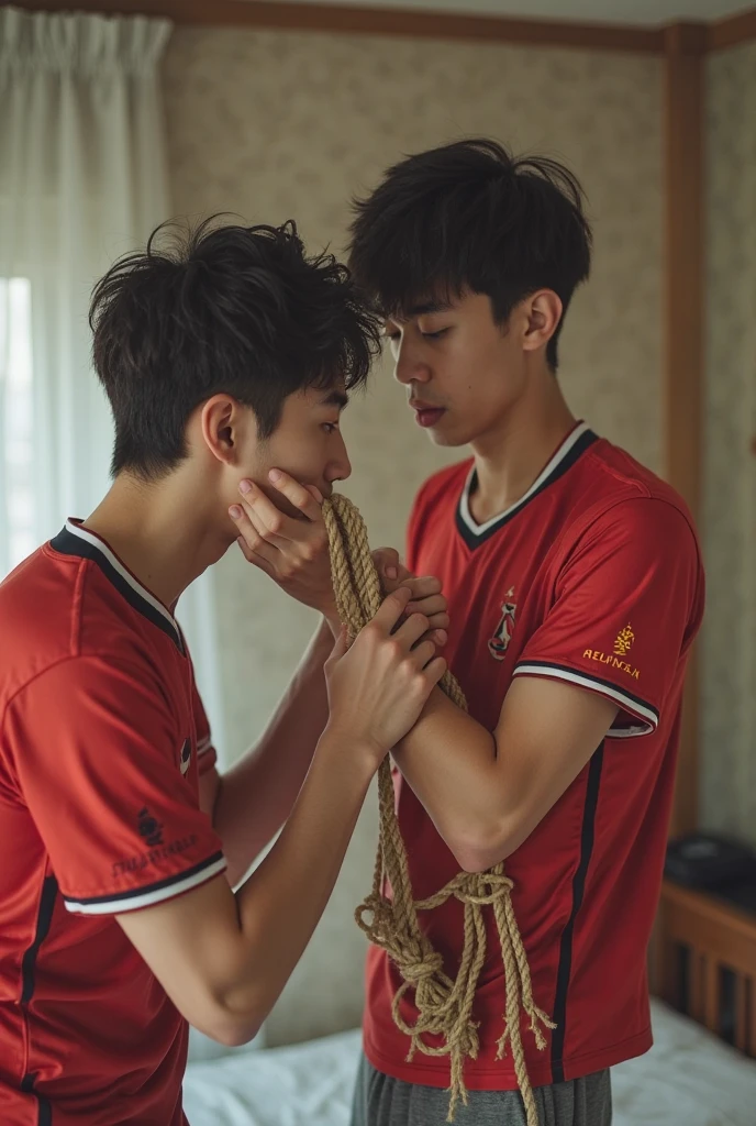 2 males , male on male , full length shot , sexy , eroticism , anal sex , dynamic pose , 2 boys shooting porn magazine cover , sex , nsfw , fuck , gay , doggy style sex front view