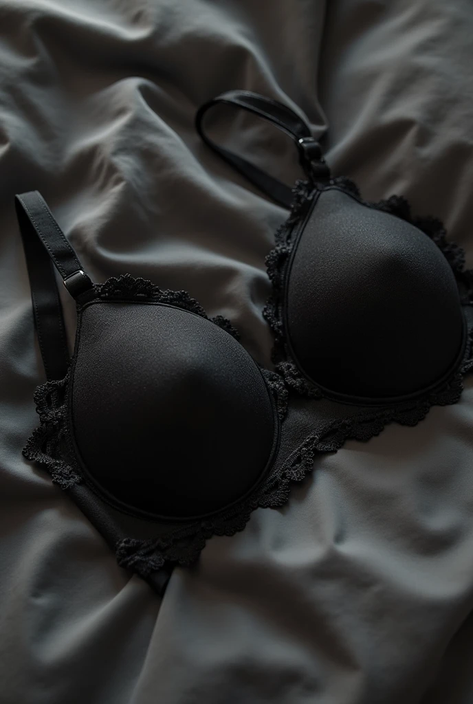 A pair of hands holding a black bra (（floor to ceiling window）trpical garden，florals，Flower background：1.7) depth of fields