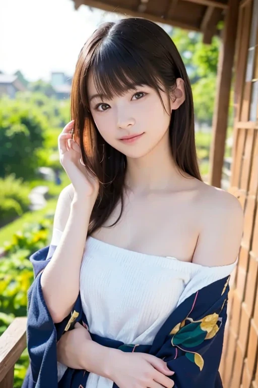 (Close up face shot of one slender small breasts dark silver long hair with swept bangs girl in a long sleeves shirt and sweater:1.5)、(One girl is leaning forward with happy smile on the dart road near the lake and big waterfall:1.5)、(Beautiful autumn red leaves and mountain view:1.5)、(Natural light:1.5)、(8k ultra detailed master piece:1.5)、(perfect anatomy:1.5)、(Photorealistic stick:1.5)、(Raw photo:1.3)、(highest quality:1.5)、(High resolution:1.3)、(Delicate and beautiful perfect face:1.3)、(Delicate and beautiful eye air skin:1.3)、(Real Human Skin:1.3)、((thin legs))
