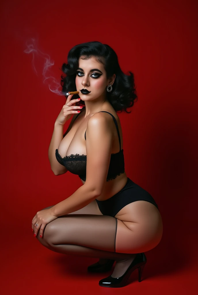 20 years old Girl standing in the doorway of a church, wearing a ballroom gown, medium breast, shining skin, dramatic lighting, pin up style, sexy, surprised, , colorful , masterpieces, illustrated, shining skin, detailed face, Medium breast. tight body. black hair, Illustrated BY Zoe Mozert, pinup art byZoe Mozert, vintage pin up, illustrated by Zoe Mozert, girl pinup, pinup girl, pin-up poster girl, pin up girl, pinup, pin - up girl, Detailed face, Detailed Hands, Detailed legs,