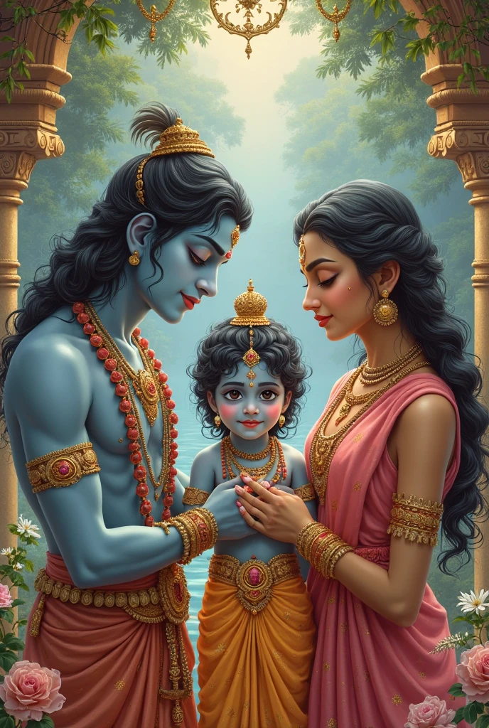 Krishna Balaram Yashoda Maiyya 