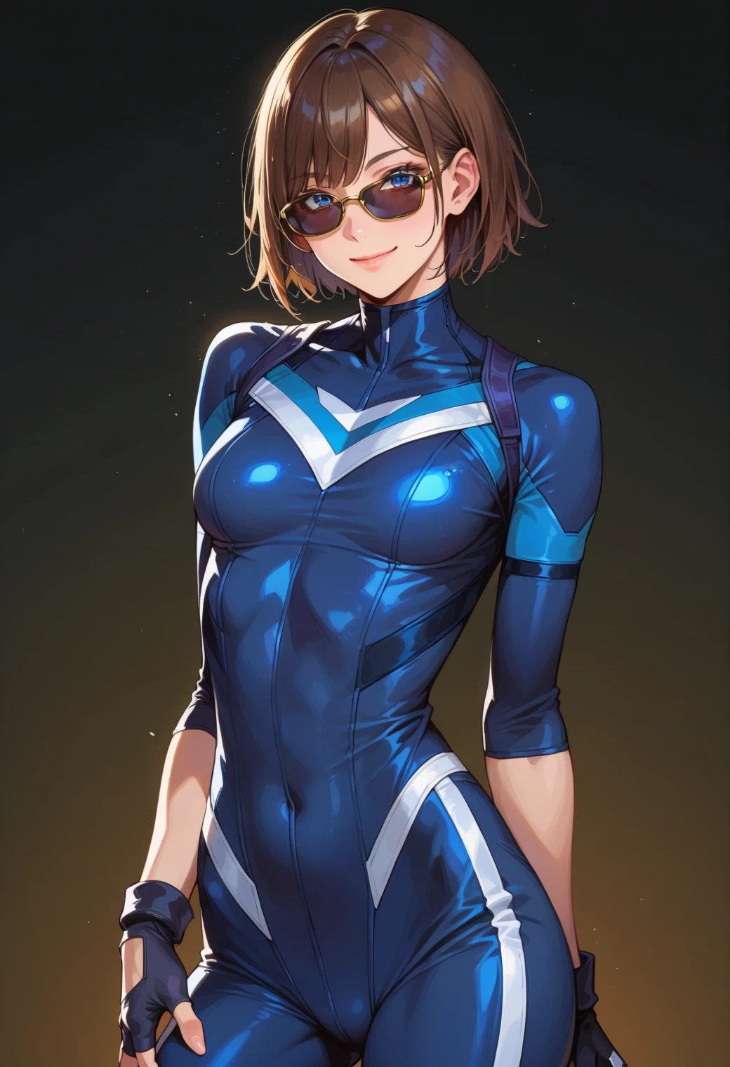 (8k),(masterpiece),(Japanese),(),((innocent look)),((Childish)),From the front,smile,cute,Innocent,Kind eyes,Flat chest,Hairless vagina, Cameltoe,Green Lantern Costume,short,Hair blowing in the wind,Brown Hair,Strong wind,night,dark, Neon light cyberpunk city