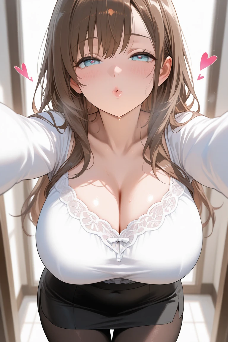 nozomitoujou, nozomi toujou, green eyes, brown hair, curly hair, large breasts, masterpiece, best quality, high resolution, beautiful detailed eyes, extremely detailed face, good lighting, detailed CG, messy hair, glossy lips, worried, nervous, changing room, frilly bikini with microskirt, exposed breast, nipple, showing tits, NFSW, cleavage, sexy, erotic, lewd, showing vagina