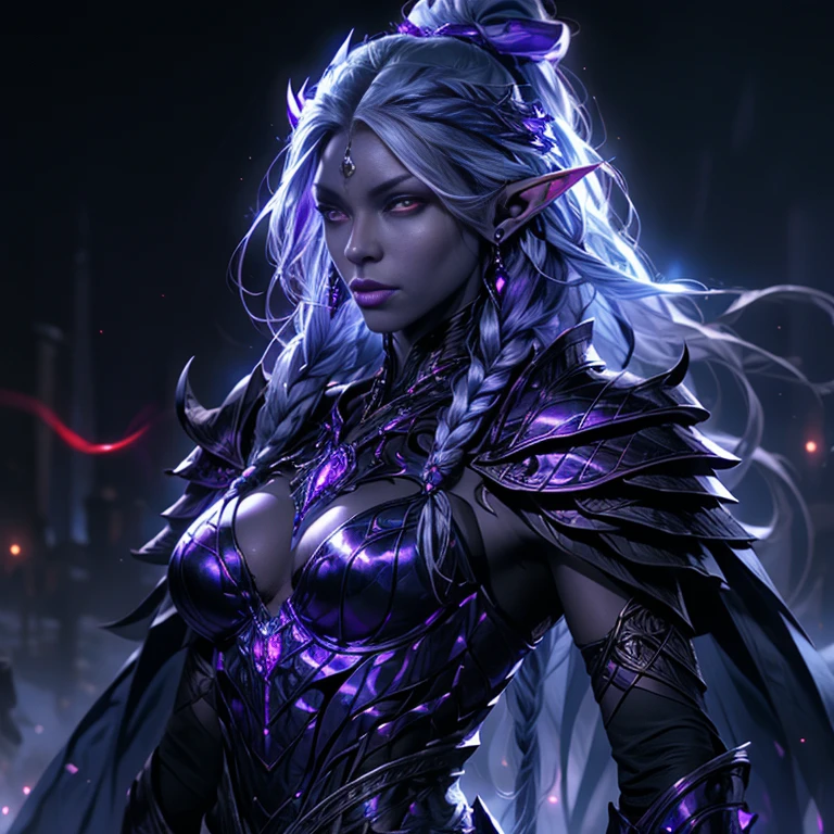 (Best quality, highres), Beautiful Banshee Queen, beautiful undead Elven Queen, dancing, bright light of the full moon, (magical, mystical:1.1) sparks.