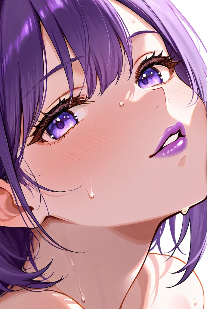 (((NSFW))),masterpiece,Best Quality,anime,Face close-up, Blowjobgesture,Blowjob_gesture,1 Girl,blush,Top view、Beautiful illustrations, Highest quality、Deep Throat、Tears