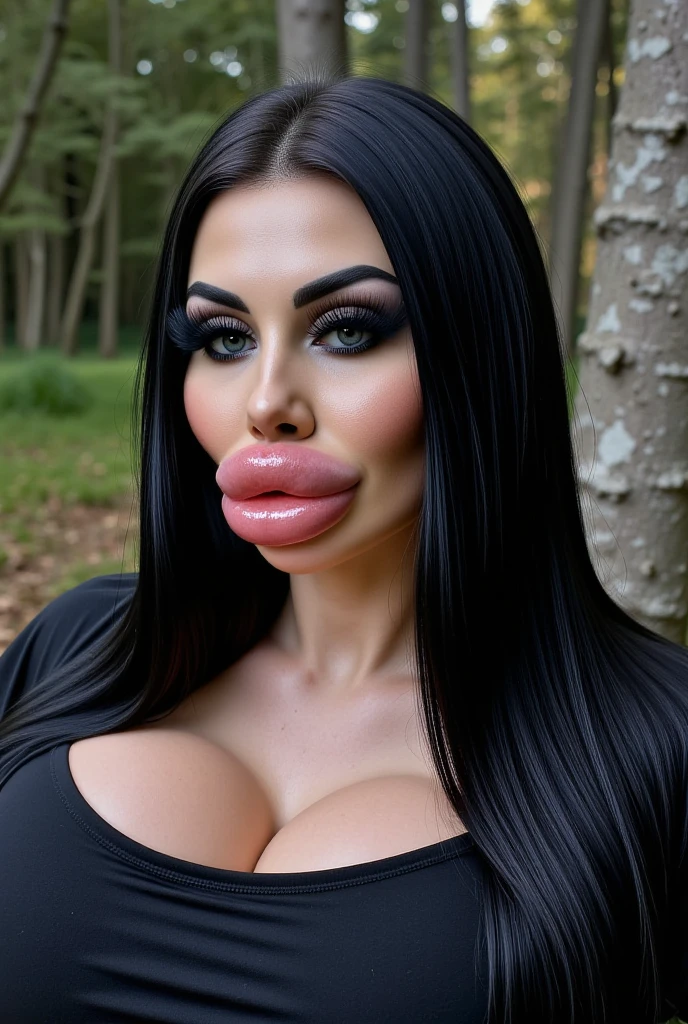 bimbo woman, Woman with big ass, Woman with big breasts, Breasts huge, woman with full mouth, woman with thick mouth, woman with protruding lips, woman with perfect curves, woman with protruding fleshy thighs, hot and perverted woman, aphrodite woman ((art with better quality, realist art, erotic art, art with better quality de cor)).