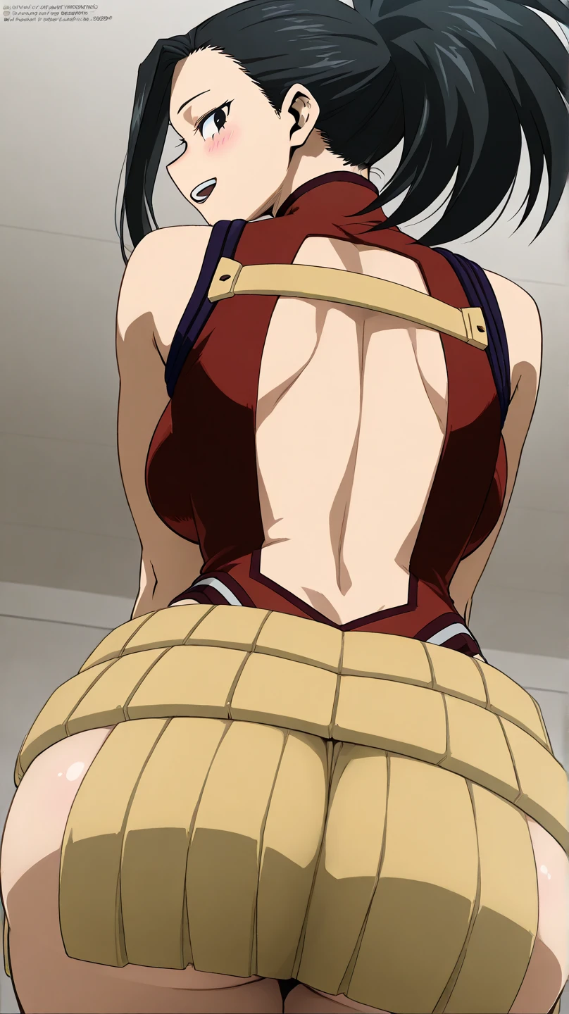 Masterpiece, (flat black background:1.2) solo, detailed face, intricate iris, realistic illustration (looking at viewer:1.2),parted lips, standing straight symmetrical, looking at viewer, lustful smirking smile face red blushed red cheeks, thick thighs, thighhighs, thigh, boots, armor, armored boots, full body armor, bikini armor, big breastplate, pauldron, bracers, leather black choker, tiger claws gloves, short bob white haircut, helmeted, metal shoulders, red long loincloth, longest blue cape reach to the waist, shackles and chains wristbands