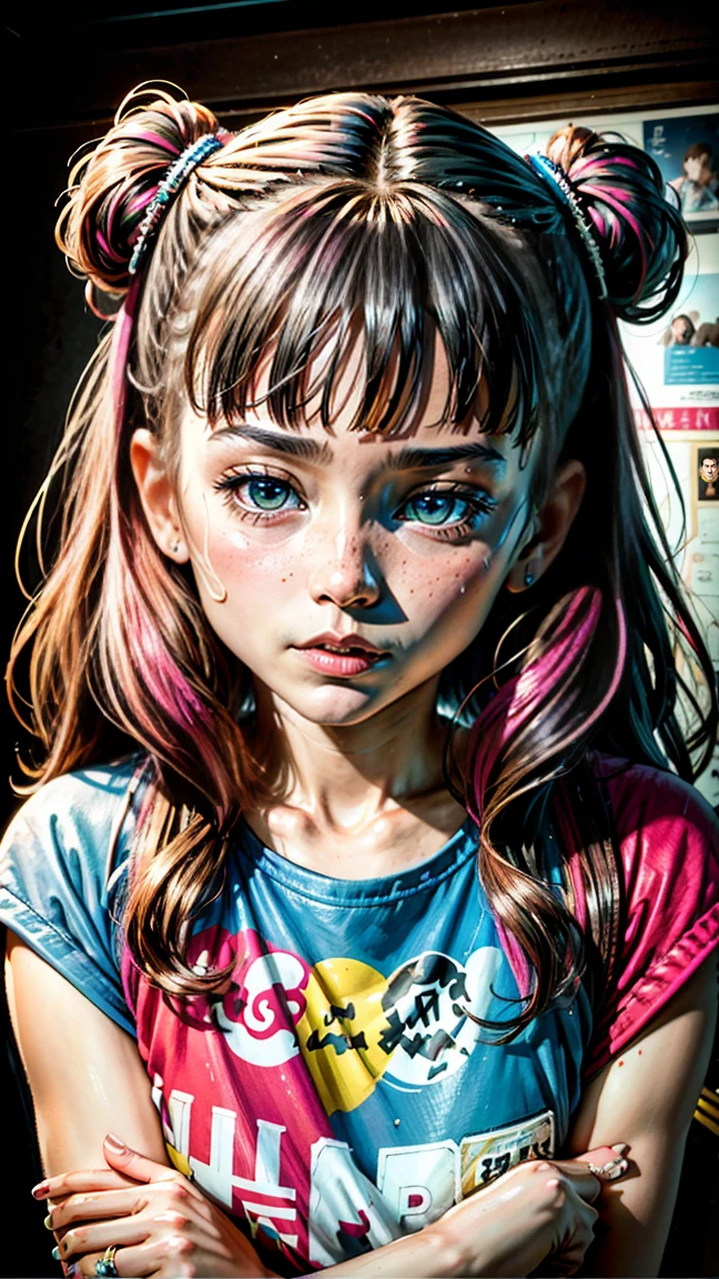 jessicagraham, a close up of a cat's face with colorful paint splatters, multicolored vector art, cat design, cat. digital painting, painted in bright water colors, painting of a cat, a painting of a cat, vector art style, colorful hd picure, beautiful neon cats, colorful picture, colorful sketch, 