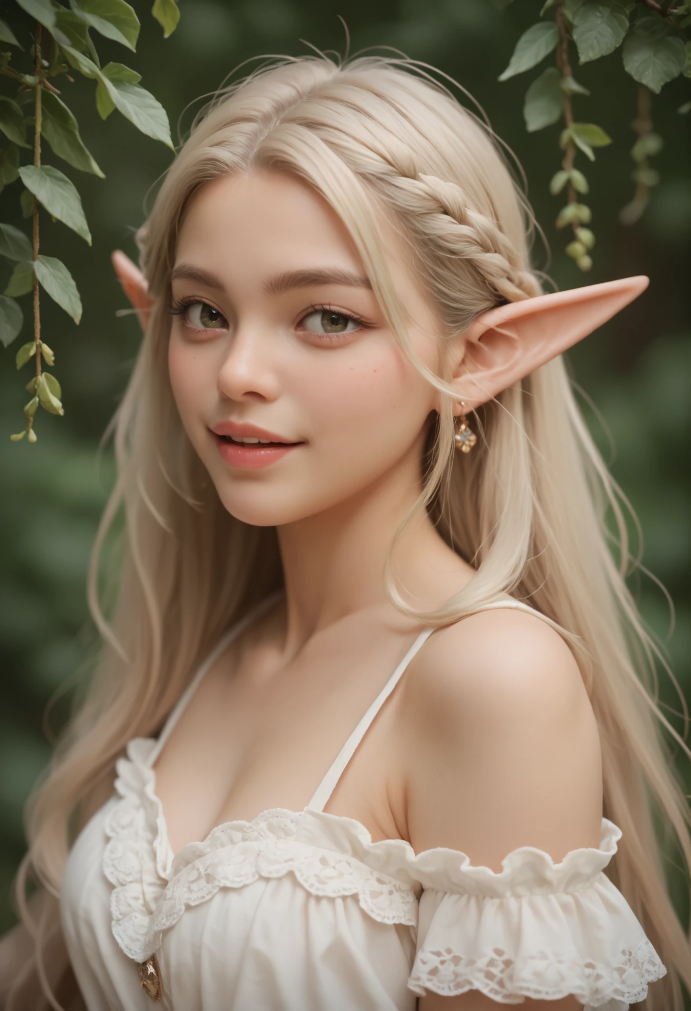 A sacred and enchanting elf