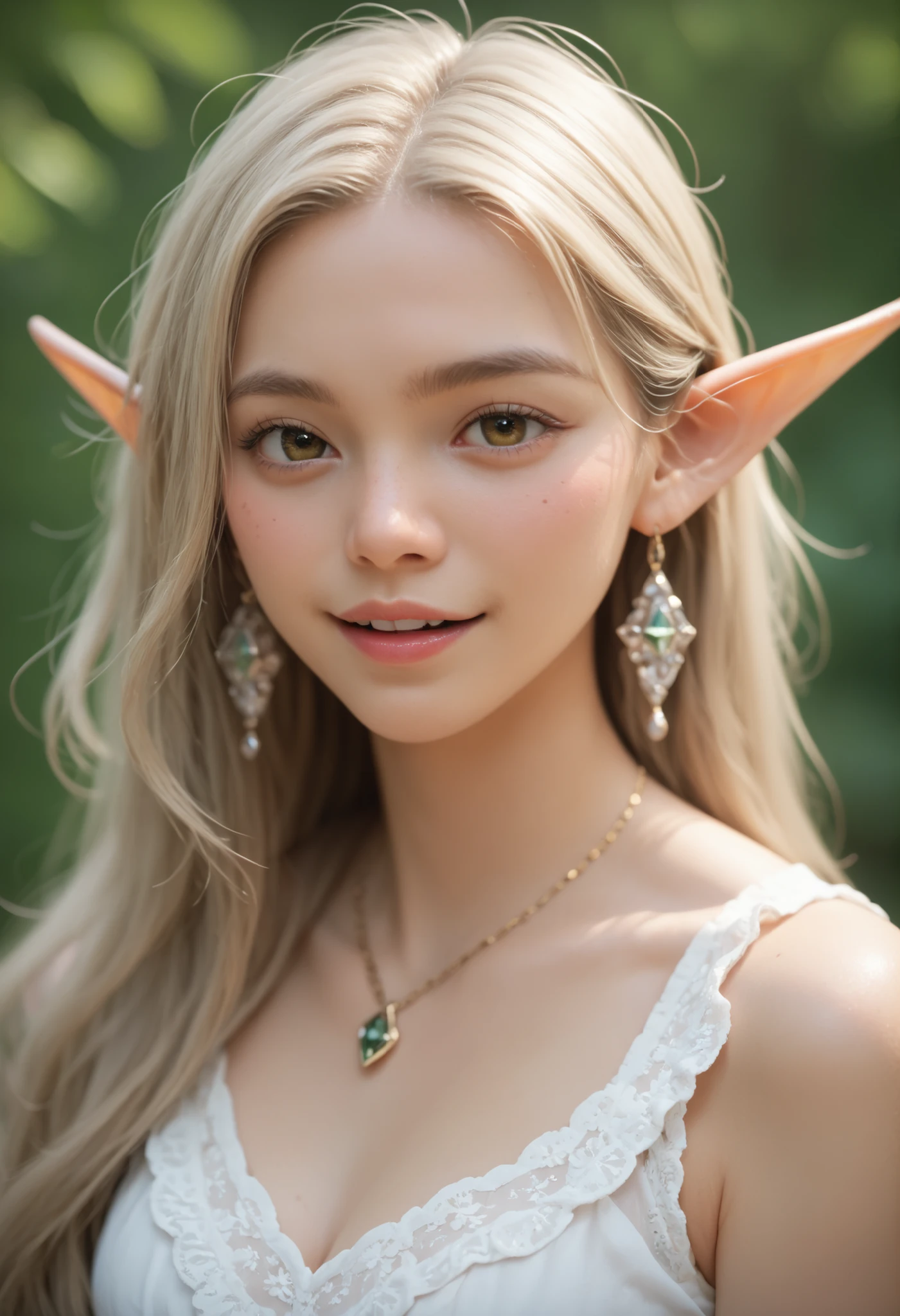 A sacred and enchanting elf