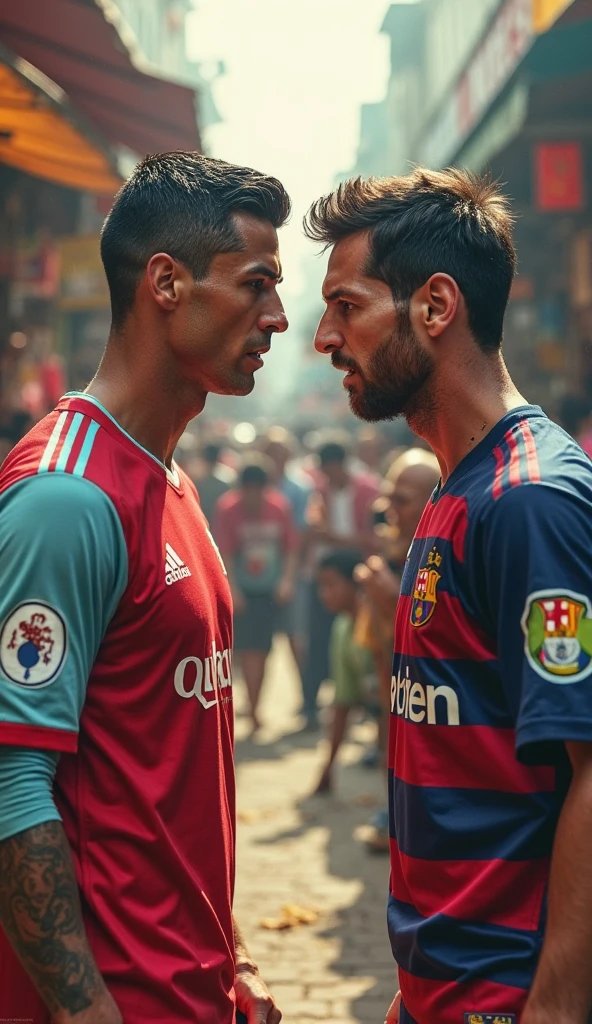 Angry Mr beast and Cristiano Ronaldo