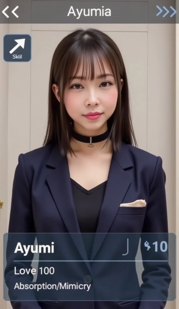cute girl,full body,in office