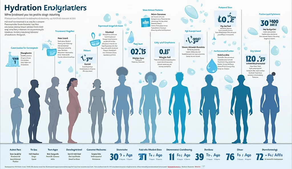 I am looking for an illustration of dehydration in the following style: drawing style: Modern and vector, with smooth, clean lines, and vibrant colors. Cartoonish but realistic. Color: Using a palette of bright and contrasting colors that are pleasant and eye-catching. FORMAT: Illustrations arranged in a book or manual style. This illustration is intended for a guidance and training manual, so it must be clear, accessible and visually appealing."