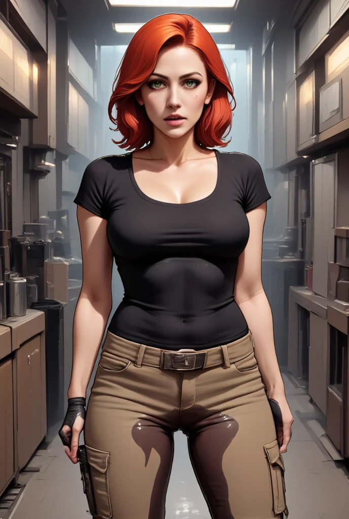woman science nerd