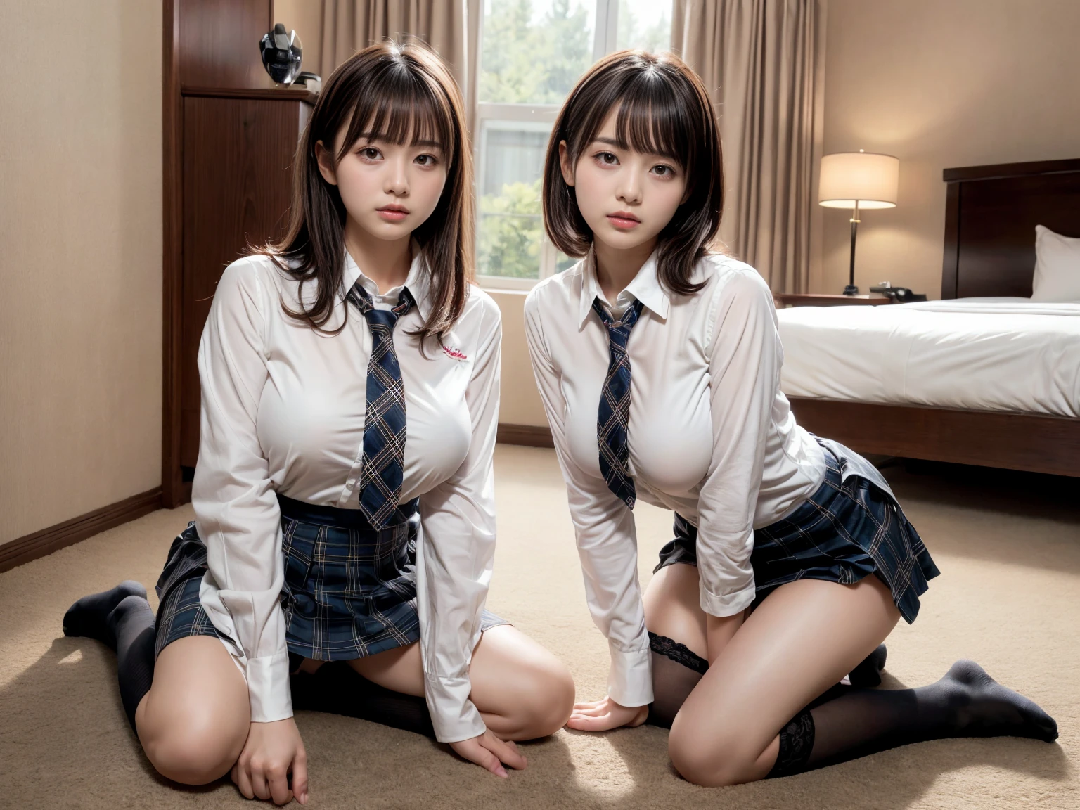 Cute, Japanese,shirt skirt, showing underwear