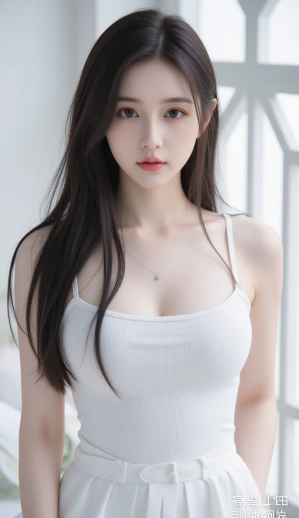 nffsw7,Tifa、1girl in、ultra res、、Super beautiful、beautiful expression、Beautiful face、Extremely detailed、Delicate、Cool eyes、enticing、 Lady、⦅Facing forward⦆