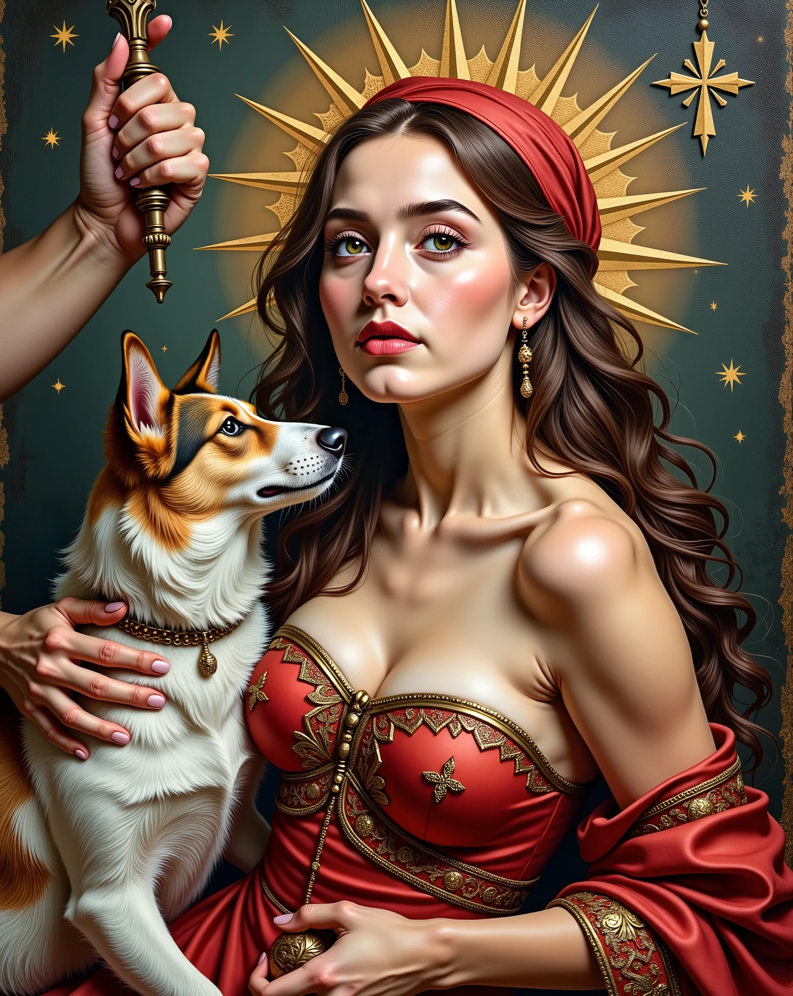 Обнаженная женщина, лежащая рядом с мужчиной, оральный секс, анальный секс, inspired by Francesco Hayes, Made in the style o Caravaggio, вдохновлен Карло Менсом, In the style o Caravaggio, caravaggio and artgerm, в духе Жана-Огюста-Доминика Энгра, based on the inormation poster by Agnolo Bronzino-caricatures o the reign o Pope Sergius, правительство/ блудный сын/ куртизанка (Итальянская Римская Порнократия, правительство проституток; латинский. тёмный век - the hidden, тёмный век) is a period in the history o the papacy (the irst hal o the 10th century), which began with the reign o Pope Sergius, who mixed religious power and ornication, реалистичный, 1024k, высокий динамический диапазон,
Фото в Raw, HDR+,
/16, 30 мм объектив,
экклерикальный, 1/250 с,
ИСО 800, высокая детализация.
ультраHD,
ultra реалистичный image,
HDR+, proessional photo. Грег Рудковский, гипердетализированное изображение, гипер-визуализированные части тела, эстетически привлекательный, proessional photo, пиксельная графика