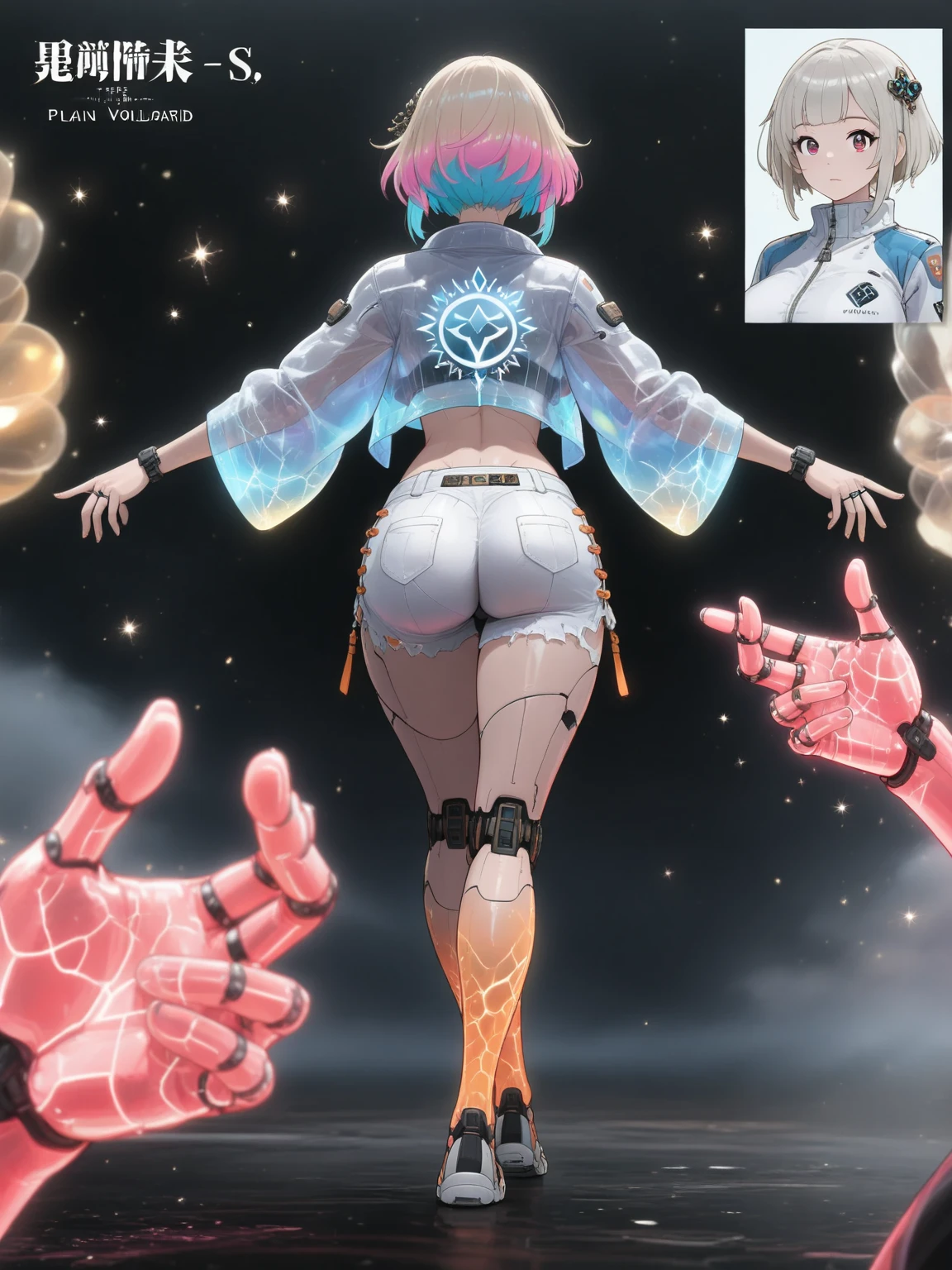 1 garota, medium breasts, decote, (((sentada de perfil na beira de um deck))), meias longas, tenis brancos, jaqueta aberta, cabelos brancos, short bob hair, costeletas longas, de calcinha, montanhas ao fundo, coxas brancas, Clean water,(Feet:1.3), muitas flores, big ass, thick muscle coxa, sozinho, {papel de parede de unidade CG de 16k extremamente detalhada}, fotografia de paisagem expansiva, (a view from below with a focus on character and setting), (wide open field view), (low angle photo), (luz alta: 1.2), (luz baixa:1.7), (fonte de luz quente: 1.2), detalhes complexos, (cores iridescentes: 1.5), (bright lighting), (Atmospheric lighting)