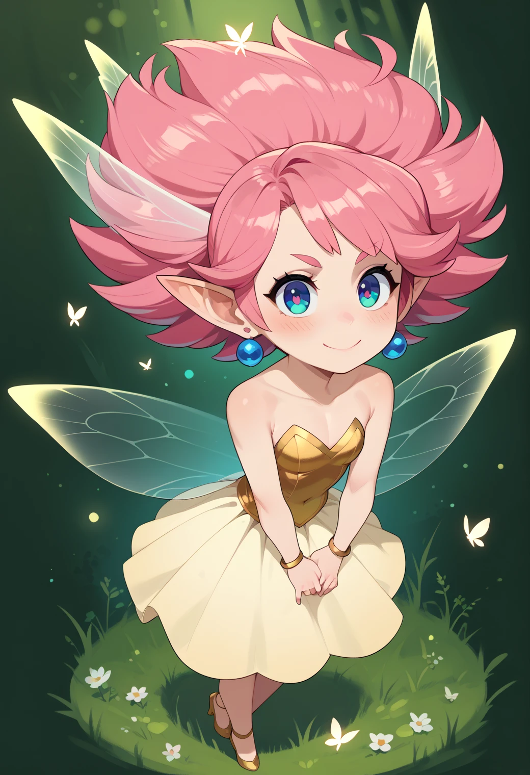 solo, fairy, pink hair