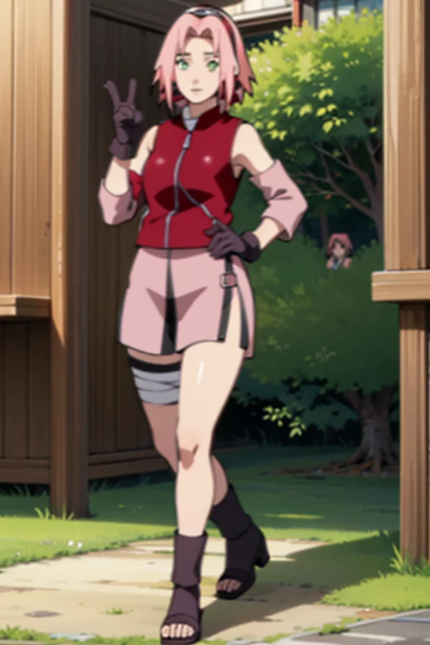 Best quality, 4k, high resolution, body stuck dress, perfect smile, gorgeous, light skin, ahegao face(hentai face) ,red hair, , wearing glasses, wearing bodystuck short dress,(wearing pink bloud ), clothes are stuck in body, bodyfit outfit,1 girl, solo, seductive look, elegance and charm, (masterpiece, best quality, high resolution), looking at the viewer, standing, (intricate and beautiful:1.2), (detailed light:1.2), (soft light, side light), (high resolution textures) , holding leash in hand(chain leash), outdoor, Burmese girl,wearing short  pants(black colour) with white line ,wearing gorgeous jewelary, wearing harness over the outfit ,outdoor background, sun light, attractive, sexy, mature and hot, young,(masterpiece:1.3), (disorganized:1.3), (highest quality:1.3), perfect anatomy, detailed face, front view, perfect right hands, looking at viewer, (Super detailed:1.3), (best shadow:0.7), (treated hair), fine eyes, beautiful eyes, young aged woman, alone, standing, crystal earrings,closed_mouth, , outdoors,Thick thighs, arrogant face, small 