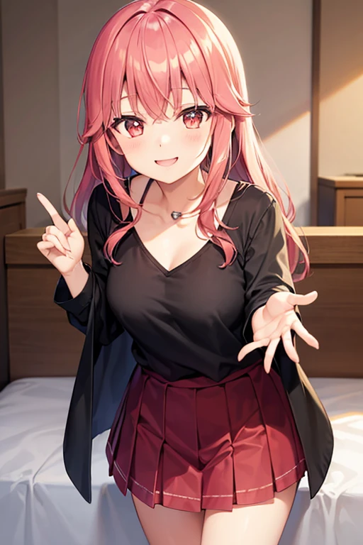 (8K, top-quality, masterpiece:1.2), (reallistic, Photorealsitic:1.37), Super Detail, One girl,), (Highly detailed), (beautifully detailed eyes), (of the highest quality), (super detailed ), (masterpiece), (Detailed face),20yr old, ,1 girl, ((pink hair,long hair)), medium breasts, clothed, Perfect Lighting, BREAK (black glossy tight turtleneck underwear :1.3), (glossy underwear:1.2), long sleeves, (soft fabric:1.1), (smooth texture:1.1), (black glossy tights:1.3), (thick opaque:1.1), (simple and chic:1.1), (all black cloth:1.5), (gold chain necklace:1.1), (small diamond studs:1.1), BRAKE, (upper body to thighs:1.1), (pink long hair:1.2), (smiling:1.1), (hands on collar:1.1), (one foot forward:1.1), (white background:1.1), (bright lighting:1.1), BRAKE (sweat:1.5), (steam:1.2), (masturbation:1.2), (girl trembling with sexual climax:1.1), (looking at viewer:1.3), (open mouth:1.2)