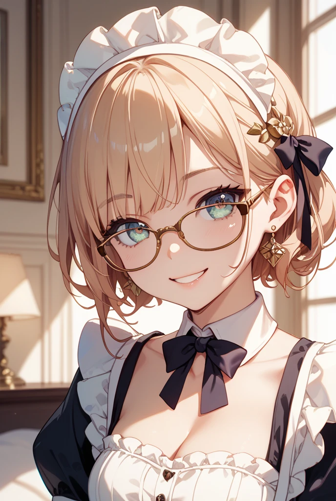 maid clothes、flowering、cute little