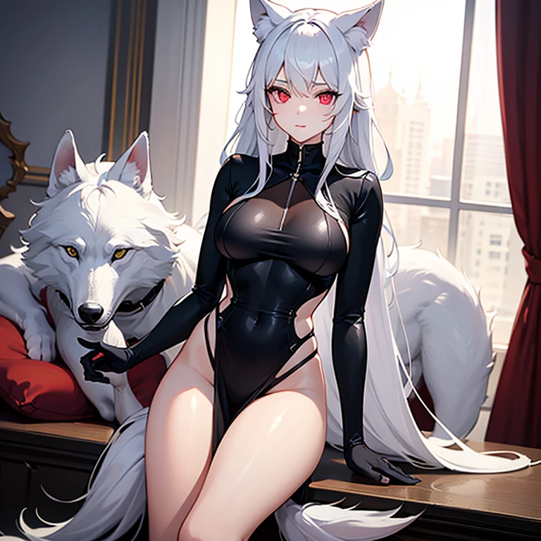 great quality ++ Extremely detailed high resolutionolution, very aesthetic, expressive eyes, (((Perfect face))), (((face symmetrical))), ((good anatomy)), (((perfect hands))), (((8k))), UHD, hd wallpaper, (((detailed high cal, (((((1girl)))))), only, Masterpiece, The best quality, high resolution, Highly detailed, (illustration), Beautiful detailed eyes, ((((full body))), (((solo))), (((((Koyanskaya))))), (((cosplay of Weiss Schnee))), (((smiling))), (((fusion))), (((agglutination))), (((Combination))), (((((White hair))))), (((blue eyes))), (((ponytail))), (((white dress))), (((jewelry))), (((necklace))), (((earrings))), only, jaeces, earrings, long hair, parody, (((scar))), (((scar ocular))), (((hair ornament))), (((castle background))), (((winter forest background))), Side ponytail, scar en la cara, Upper part of the body, (((fox tail))), (((fox ears))), (((tiara))), (((jewelry))), (((earrings))), (((neckline trimming))),