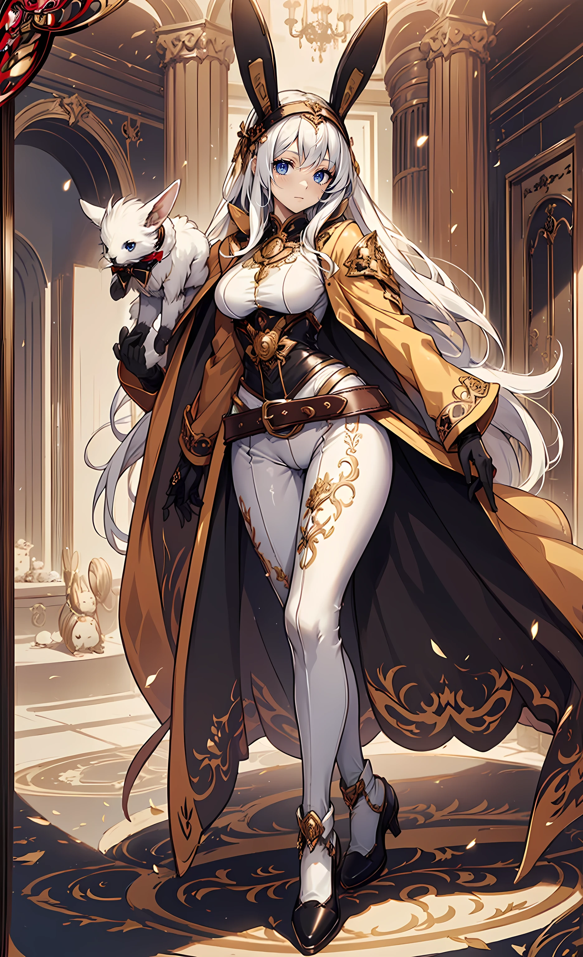 cover page, highres, top quality, best quality, paid reward available, unparalleled masterpiece, perfect artwork, absurdres, High-quality illustrations, super high resolution, detailed background, perfect anatomy(1girl, kemono, furry anthro, fearless smile, reach for the clock) in room with clock, fantasy artwork, cinematic lighting, Backlight,