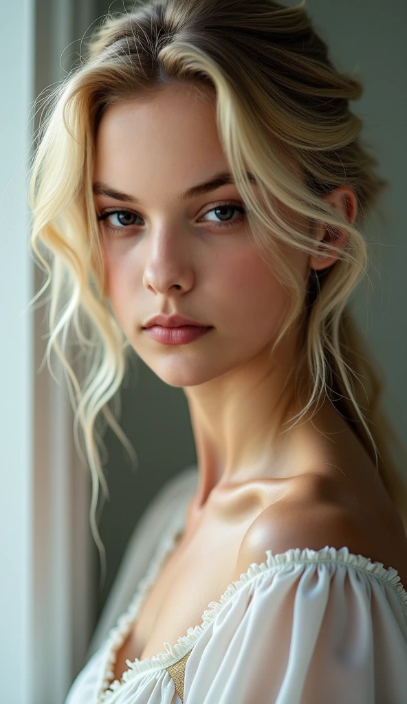 Blonde Russian young girl