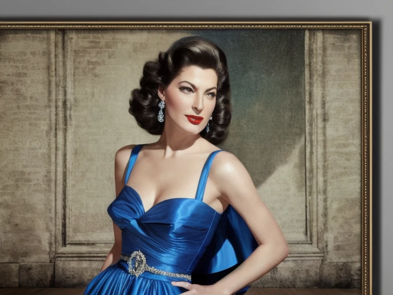 Cyd Charisse dressed in elegant clothes and smiling