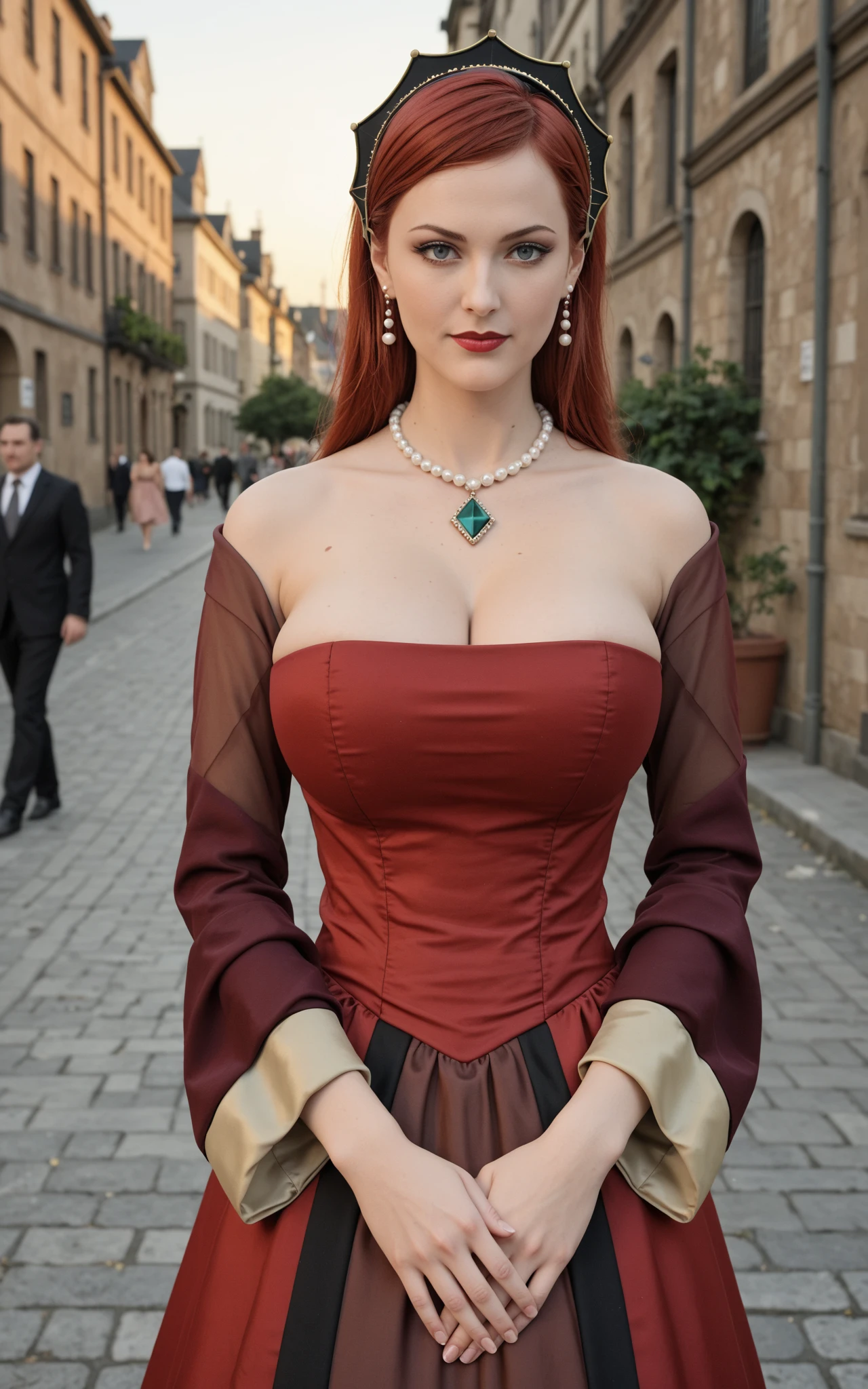 Princess Zelda, urban artstyle, urban clothes style, gray palet of the city, high quality, 8k, dress, cleavage