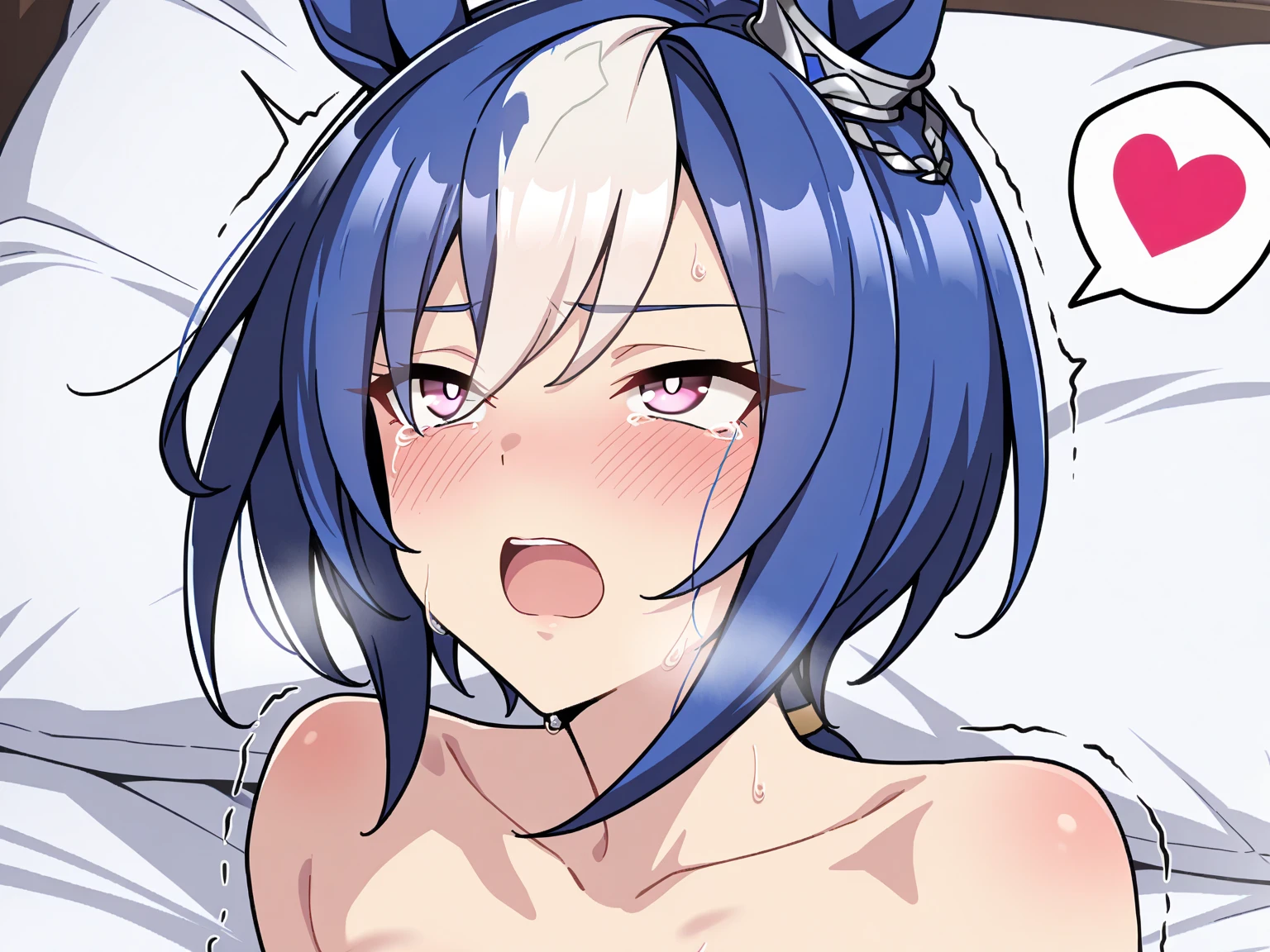 Yae miko dando mamada a shogun raiden futanari chica con pene genshin impact yae miko chupando pene blowjob mamada de mano