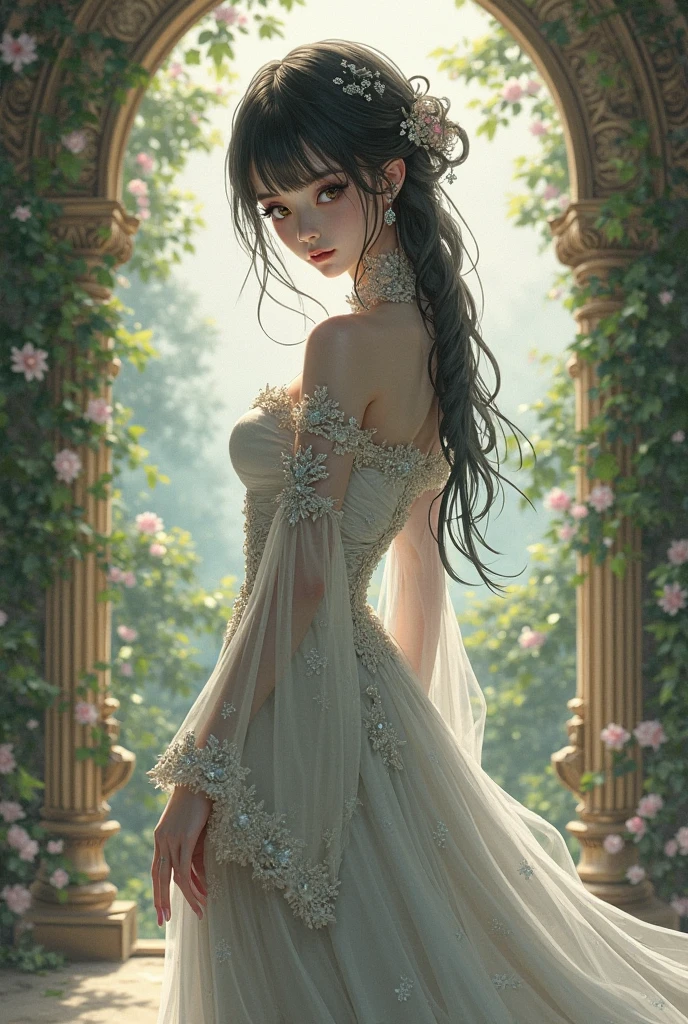 Mystery of Lady in white Dress..she Beautiful but she is...!!