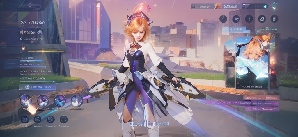 arafed female character in a futuristic outfit with a pink tail, lunar themed attire, katana zero video game character, knights of zodiac girl, fox nobushi, kda, astral witch clothes, full body xianxia, sharp silver armor fuchsia skin, ayaka game genshin impact, style of duelyst, portrait knights of zodiac girl
