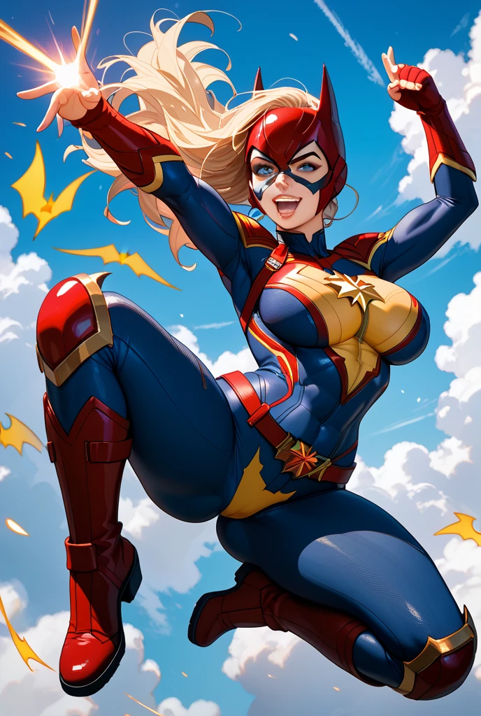 Iron girl superhero