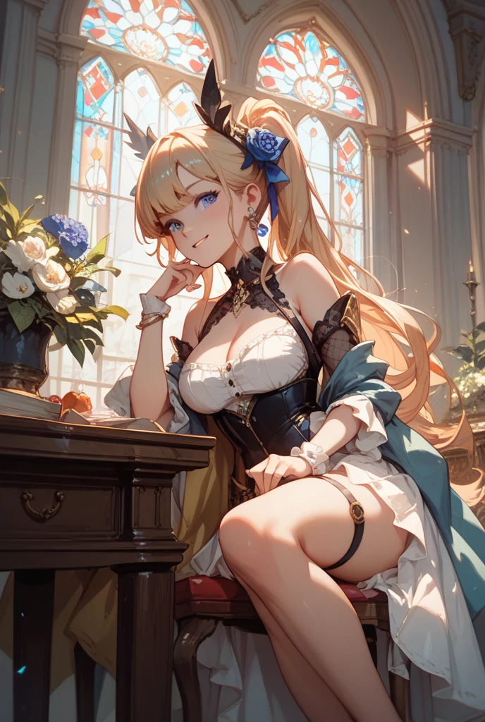 ((Highest quality)), ((masterpiece)), (detailed), One girl, sexy