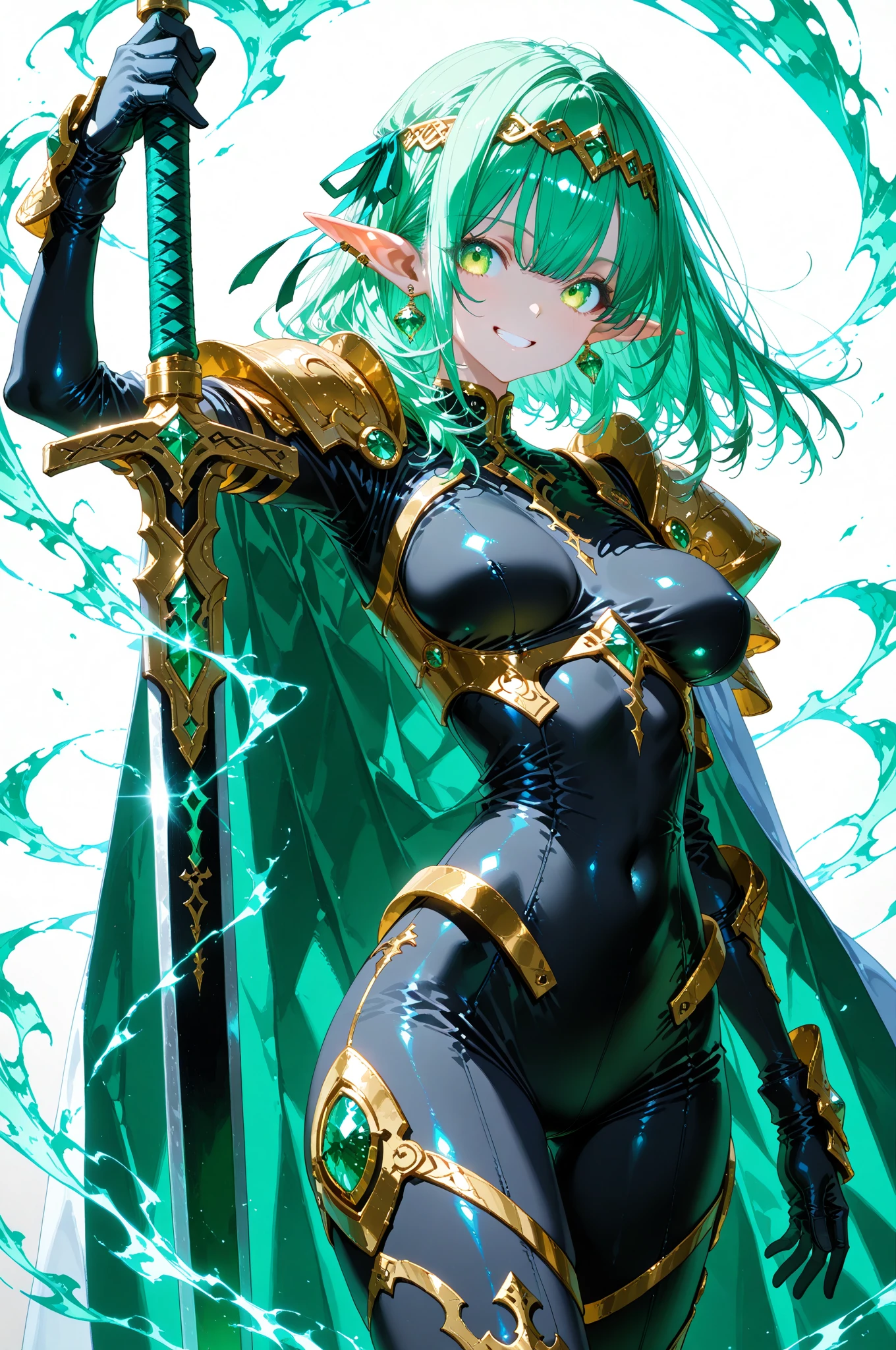 Sailor Neptune of the Fallen. female solo. Brainwashed eyes. A black mask that hides the eyes. Evil costume. nefarious smirk. Latex Costume. Full Body Stockings. Futuristic machine background.