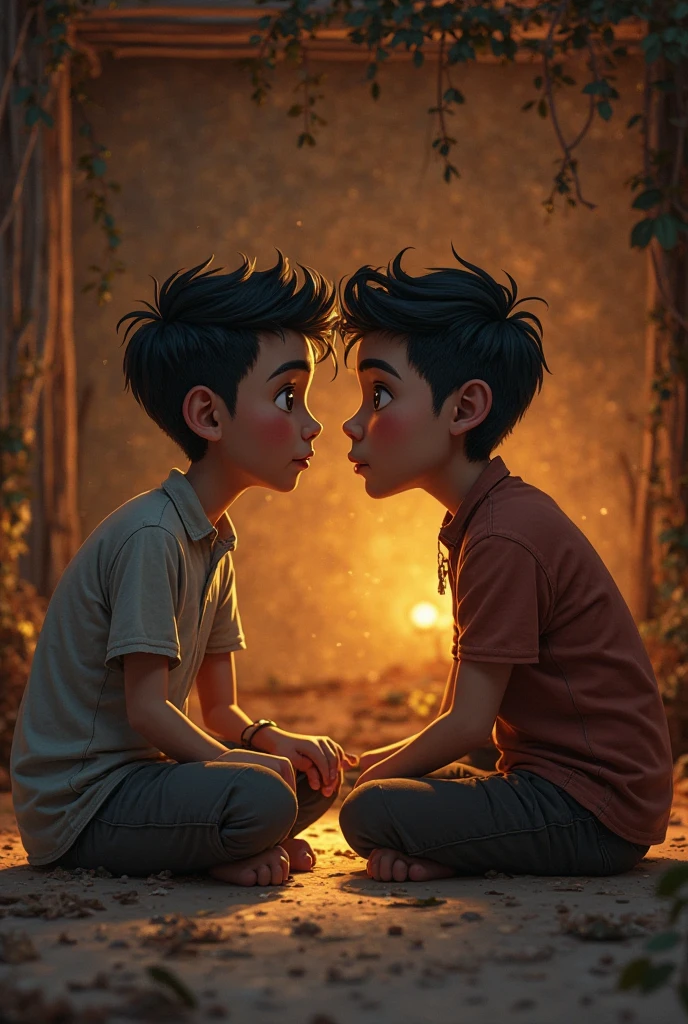 13-year-old boy and 18-year-old boy