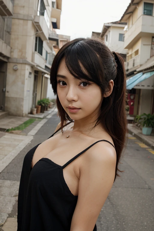 Beautiful busty japan girl