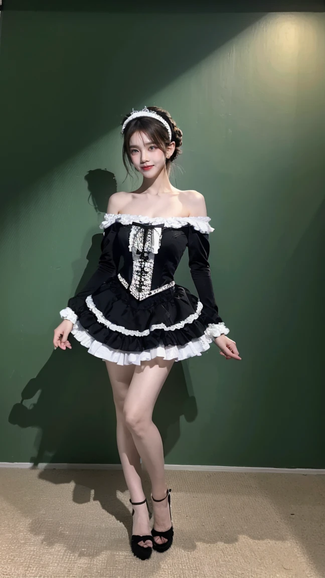 Gothic Lolita Costume、sexy、Big Breasts、Erotic、Queen、whip、High heels