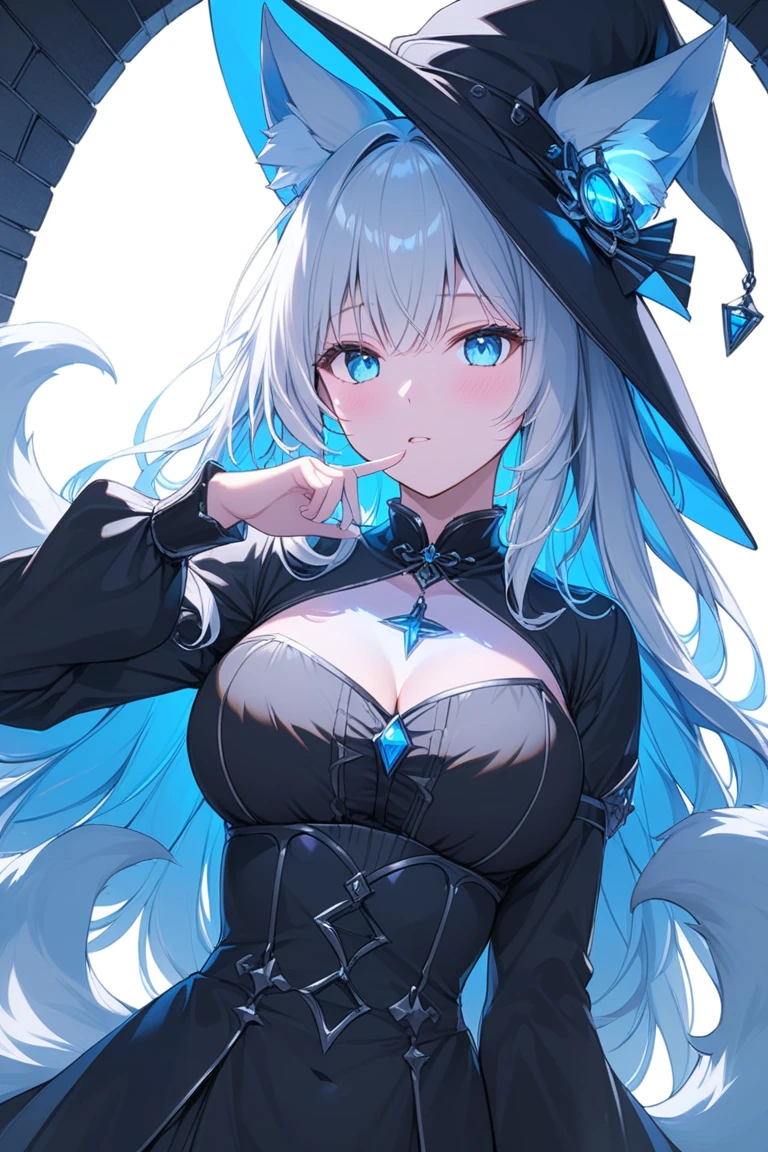 Kizi,high qulity,8K,beautiful blueish eyes,adolable,Huge breasts,anime big breast,Soft body,Heteropupil,Superb beauty,cat ear