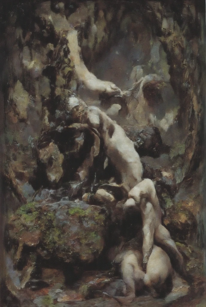 (Award-winning masterpiece:1.5), (incredible detail), (hyper realistic:1.4), (whole body:1.7), (witches tending to the wounded), (brutal creature's carcass in the background), (village slowly coming to terms with the attack), (detailed depiction of relief and sorrow), (dramatic lighting), (intricate details:1.1)