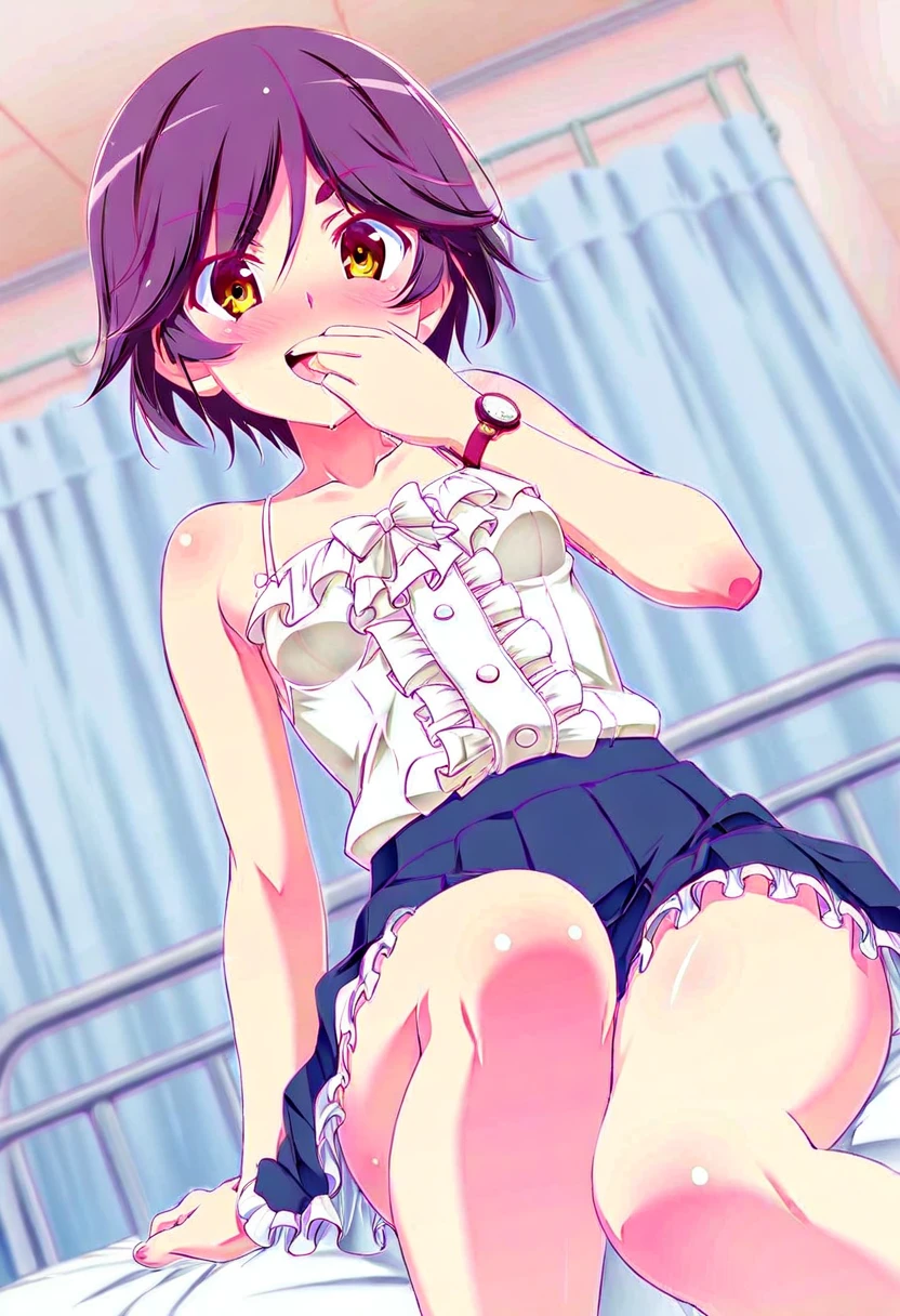 masterpiece, highest quality, Soft lighting, Confused, Looking at the audience, alone, smile, Big Breasts, whole body,,(Browsing Caution),(Spread your legs,She spreads her organs to show her uterus).,(((Male perspective, Normal location, behind, vaginal Sex, Sex))),((Thick and big dick))、Cowgirl,, Cowgirl, masterpiece, High resolution, Very detailed, 1 naked fat uncle, (vagina, Sex: 1.5), Kinky Full Nelson (Sex Position), Please put your feet up, Full Nelson, (orgasm: 1.5), (Sexy body), (Big Breasts: 1.2),  (saliva: 1.4), Sweat, (Steam coming out of the mouth: 1.2), (Pussy juice: 1.3), ((Creampie:1.5))), Ryuzaki Kaoru (The Idolmaster - Cinderella Girls - U149),((pretty costume:1.5)),(pussy angle),(pussy focus,pussy focus),((low length:1.5)),(((Young Girl:1.5))),(),((Double Peace)),(((Chibi:1.4)),((Cute clothes:1.5)),(saliva), Sweat, (Steam coming out of the mouth: 1.2), Confused,