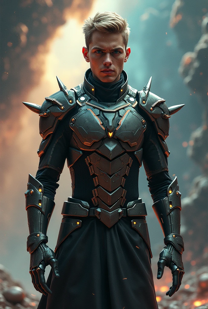 intricate filigree cyborg, artificial male hallowed out filigree body, damaged filigree artifact head, artifact, magic, digital painting