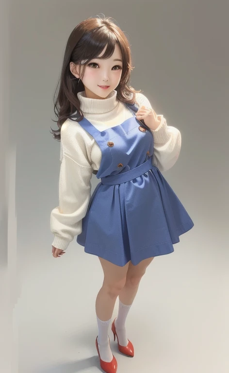 1 girl, alone, smile, open your mouth,, full body, holding, boots, room, 1 girl, masterpiece, expensive quality, very_expensive_solve, big_file size, full color, 2024\(style\), anime, anime_screen cap, animeーション化された gif, mp4 ,video, animeーション化された,masterpiece, highest quality, 