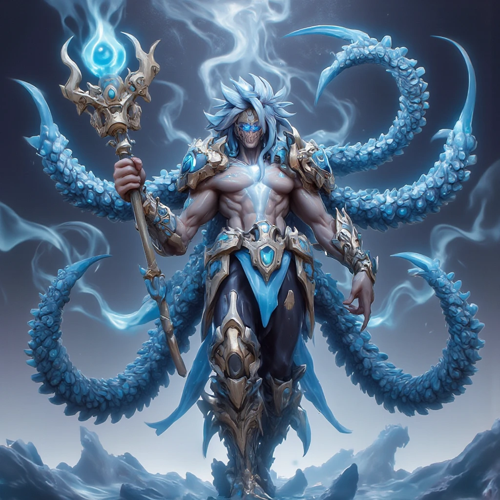 Top quality, Photorealistic, 16K, High Definition, Unity 16K wallpaper, high res, ultra sharp, masterpiece, ((masterpiece)), best quality, expressive eyes, perfect face, Super eyes, masterpiece, highly detailed exquisite character art, epic fantasy digital art style, detailed digital 3D fantasy art, ultra-realistic, male, male slime body, slime male, (((viewed from below))) (((natural light))) large slime, tentacle monster, plumped jelly pectorals, transparent skin, purple blushing, slimy skin, liquid slime male, ((alpha male)), dominate, Neon ((Blue skin Slime Body)) soaked, liquid, tendrils, light blue sticky slime, thighs, Slime covered slime body, ((slime tentacles)), gay, yaoi, in a river, male slime man, slime bodybuilder, masculine, extreme collar, ((reflective skin)) ((glowing)) (((God Rays))), slimes, translucent skin, water drop, bubble,