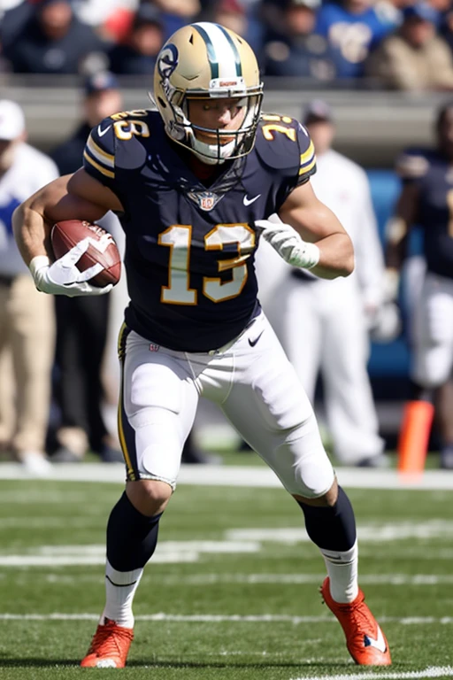 Realistic photography, sport photography, dynamic shot, american football, super bowl, sport arena, quaterback in back try to throw the ball, oponennts attack him, full body shot, fast capture photo, motion blur, shallow depth of field, bokeh, 8k, film grain, made by dslr
