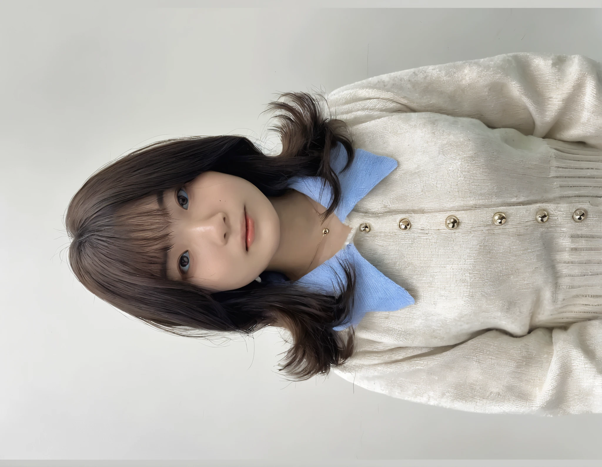 Ultra wide angle shooting, language 사진, elegant woman, (realistic pictures)、(exquisite detail:1.2)、(masterpiece、:1.3)、beautiful face, (Top Quality:1.4)、(ultra high definition:1.2)、ultra high definition、(detailed eyes)、(detailed facial features), ((Realistic lighting、Top Quality、8k、Natural light, masterpiece:1.3))、bright photo, clear focus:1.2、 1 girl 、 Flawless beauty :1.Superb face、Big Narrow Eyes 、 double eyelids、 Picture Realistic, Perfect Eyes , Perfect Skin, detailed skin , detailed face on the surface of water, viewer with a single color background, language, portrait, RAW photos, simple and soft pink background , (intricate detailed skin textured:1.4) language, viewer with a single color background, clear face, 、portrait、밝고 매우 beautiful face、beautiful girl, 한국 모델의 아름다움을 보여주는 근사한 클로즈업 portrait. composition is soft, Natural lighting , bright eyes, and prominent cheekbones. her lustrous, The background is just a black background , sweet shirt, Neat hair, long hair, Instagram Model, profile picture, bright and natural