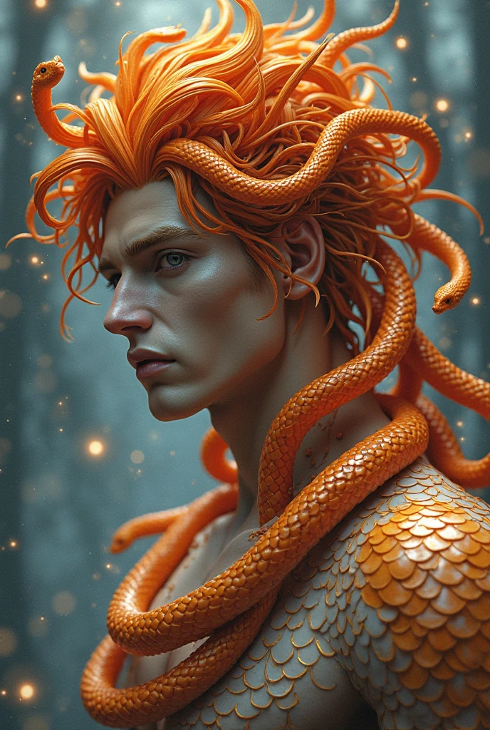 (best quality: 1.4), (masterpiece: 1.2), detailed, complex, high resolution, iridescent colors, A charming and fascinating creature with otherworldly forms that blend the best aspects of the monster human form and the innocent charm of a precocious child, scales, wings, blue, texture, complex, gorgeous, 3D, highly detailed, decorative style, Tim Burton, Dale Chihuly, Bruce Zheng, Cyril Rolando, H. R. Giger $plastic$ Grid: Real Lenoid afremov style, wet, fire